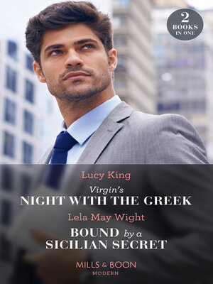 cover image of Virgin's Night With the Greek / Bound by a Sicilian Secret